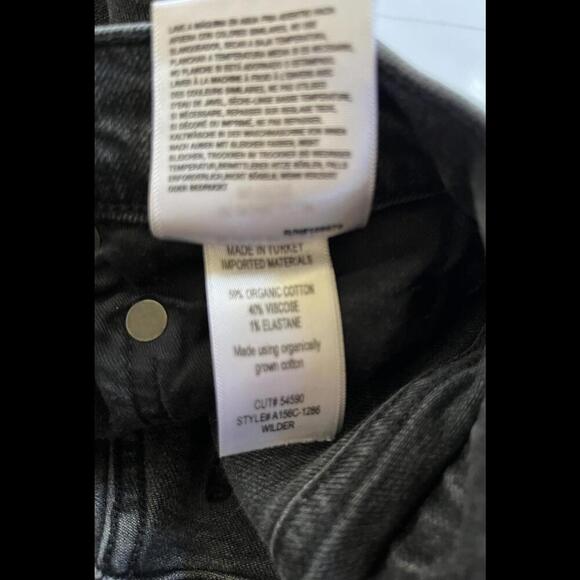 Women's AGOLDE Wilder Ripped Straight Leg Jean size 25 - Picture 6 of 6